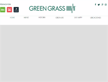 Tablet Screenshot of greengrass.com.mx